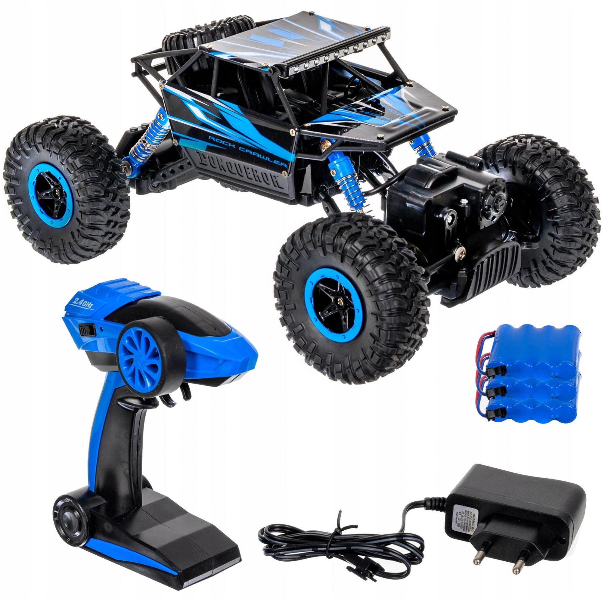 Kruzzel 22439 RC Auto Bugy 1:12 4 × 4 modré RC auto