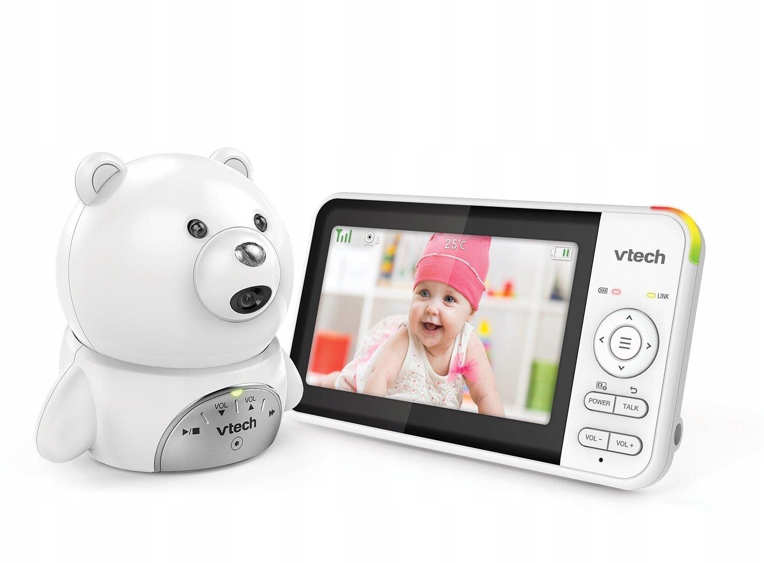 VTech BM5150-BEAR, detská video-pestúnka s displejom 5" Detská...