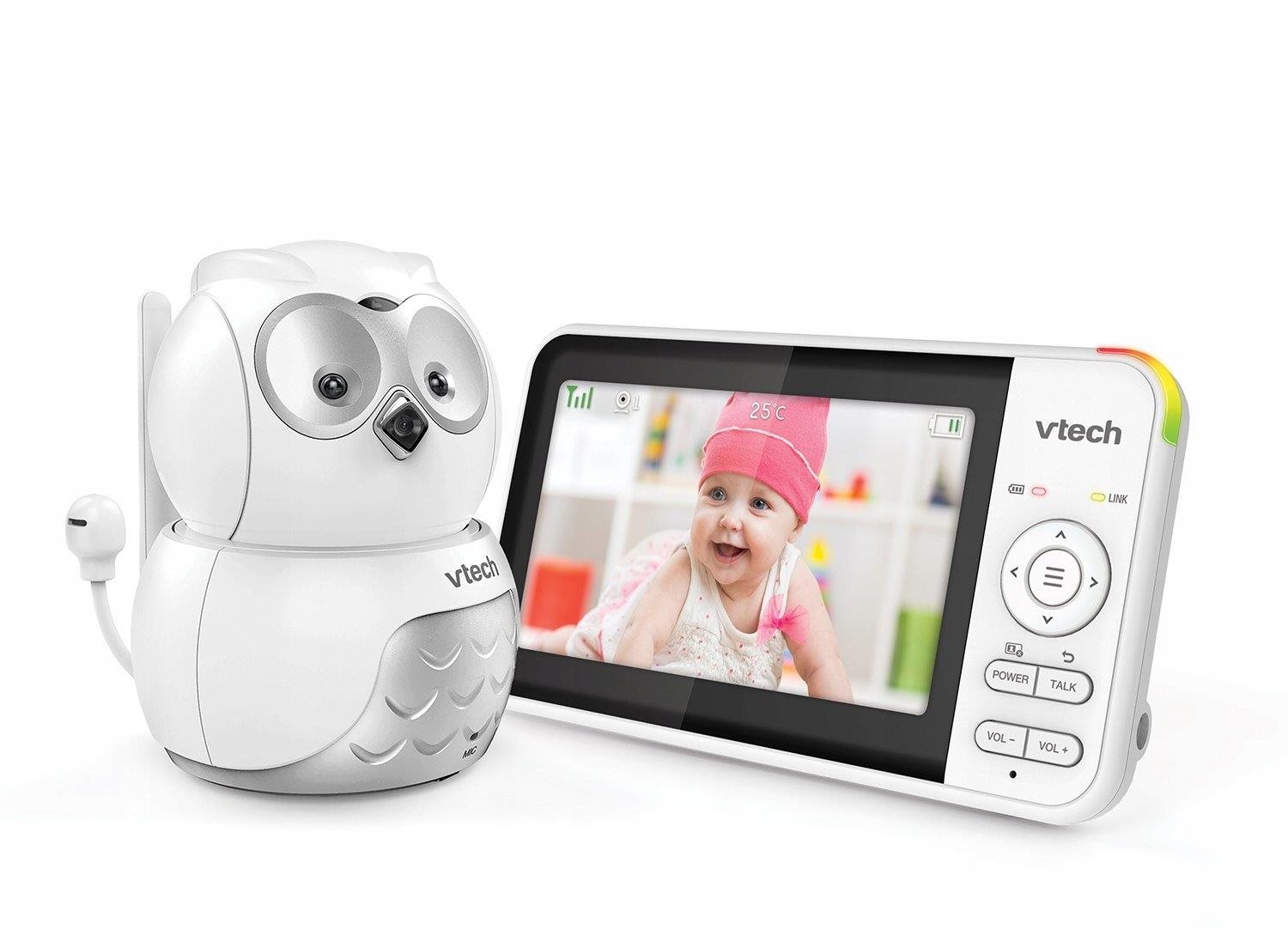 VTECH BM5550-OWL, detská video opatrovateľka Sova s 5-palcovým...