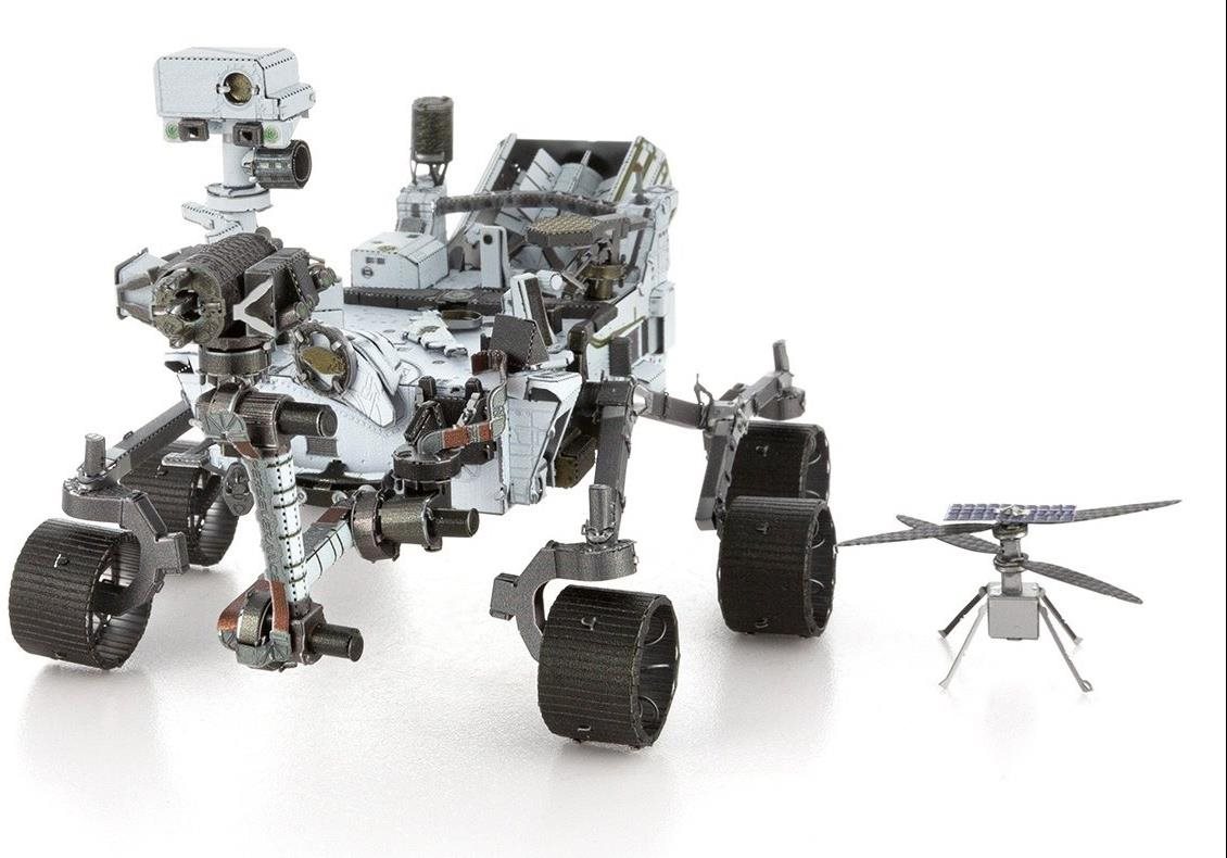 Metal Earth 3D puzzle Mars Rover Perseverance & Ingenuity...