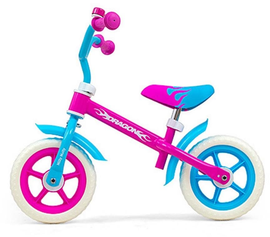 Milly Mally Detské odrážadlo bicykel Dragon Candy Športové odrážadlo