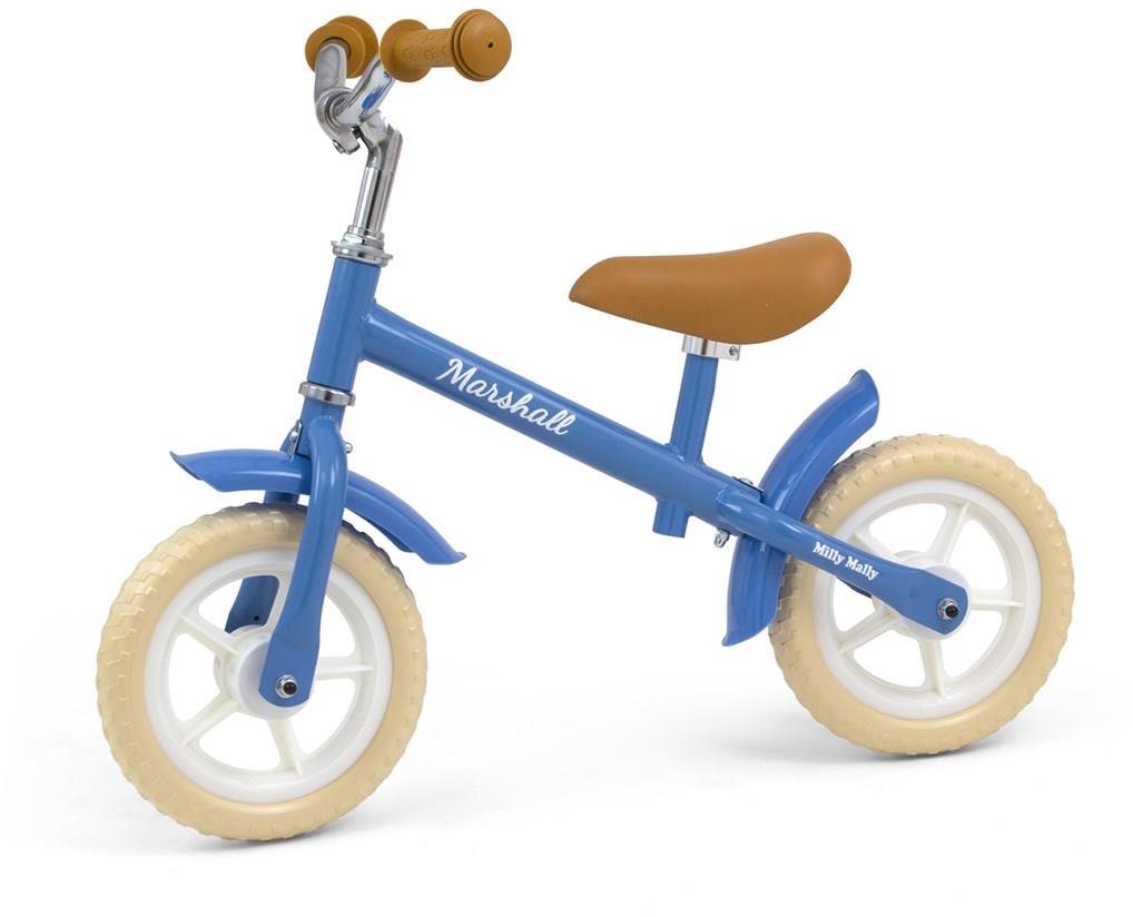 Milly Mally Detské odrážadlo bicykel Marshall Blue Športové odrážadlo