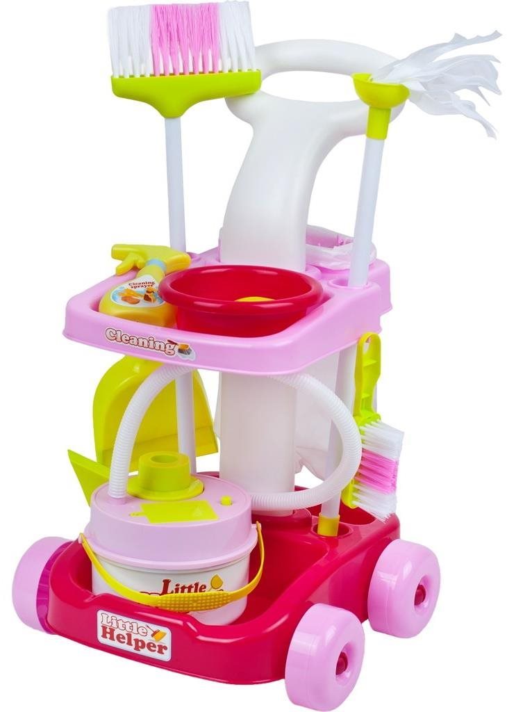 Baby Mix Detský upratovací vozík Upratovacia sada pre deti