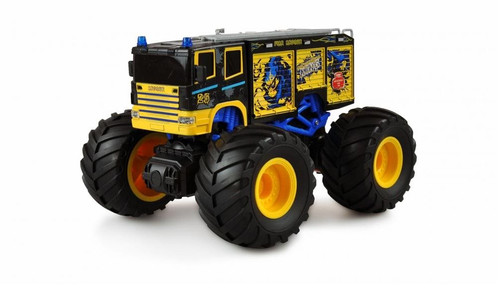 AMEWI RC auto Monster Fire Truck 1:18, RTR žlté RC auto