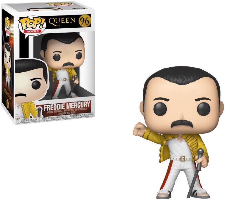 Funko POP! Queen - Freddie Mercury (Wembley 1986) Figura