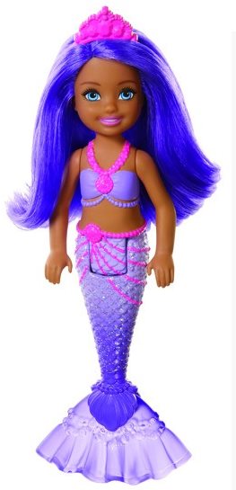 Sirene Barbie Chelsea Poupée