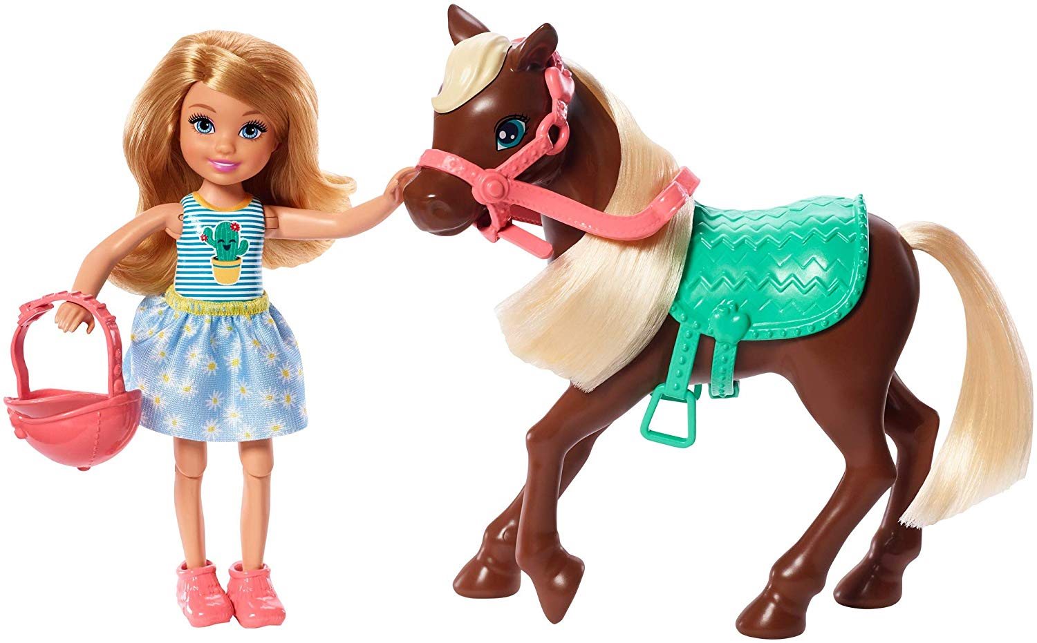 Barbie Chelsea et son poney Poupée