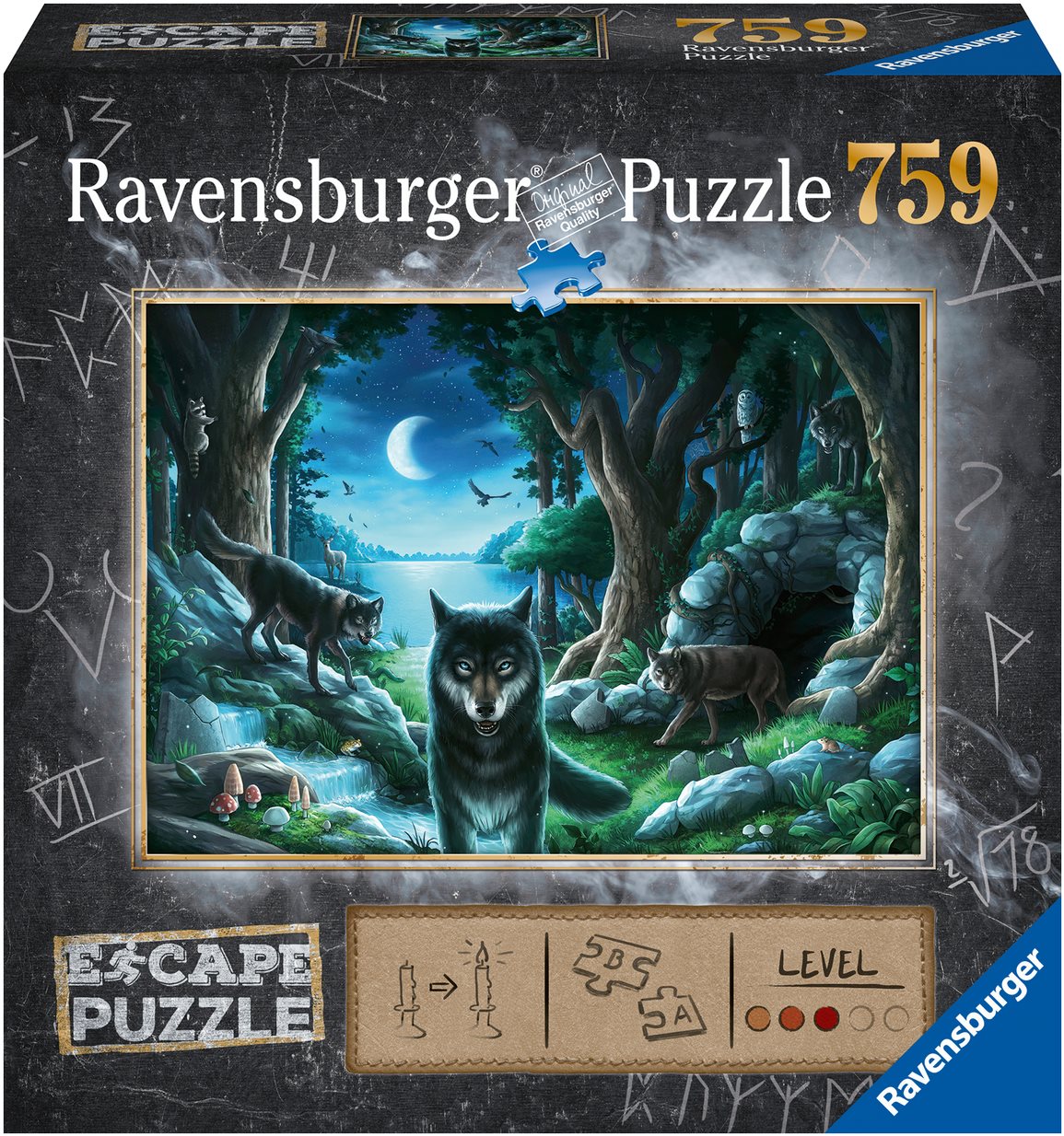 Ravensburger 150281 Casse-tete Exit : Loup Puzzle