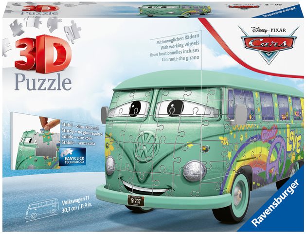 Ravensburger 111855 Fillmore VW Disney Pixar Cars 3D Puzzle