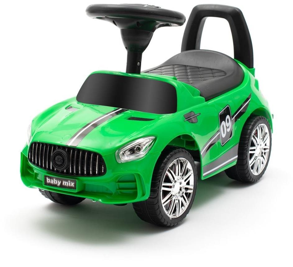 Detské odrážadlo so zvukom Racer zelené Odrážadlo