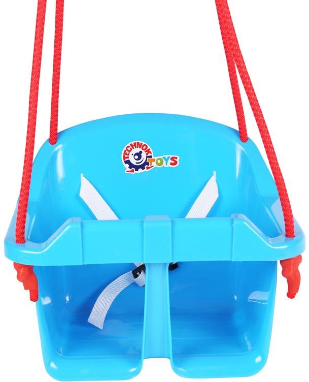 Teddies Hojdačka Baby, modrá Hojdačka