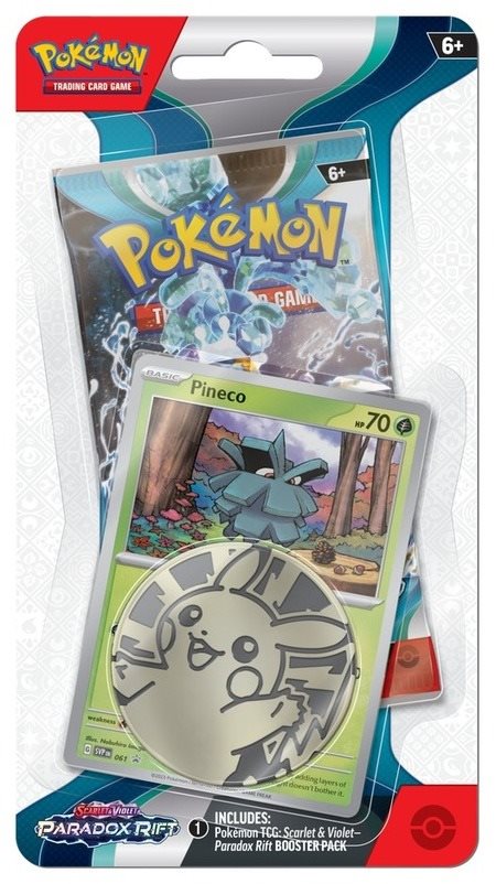 Pokémon TCG: SV04 Paradox Rift - Checklane Blister Pokémon kártya