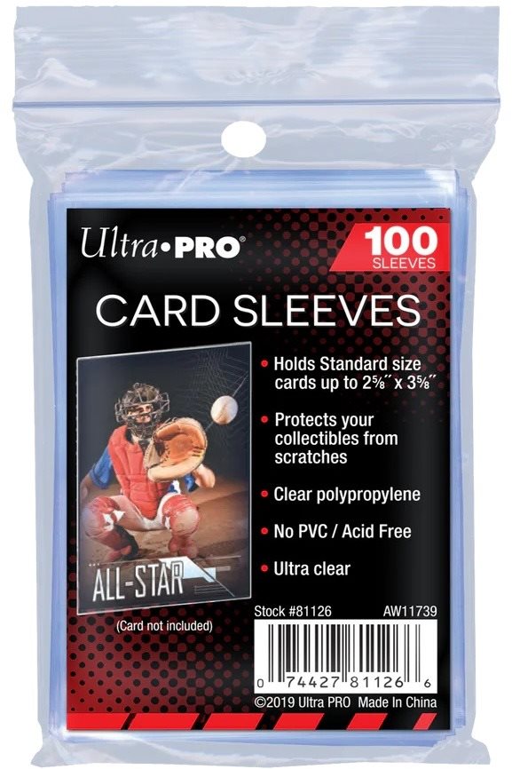 UltraPro Standard kártyatartó, 100db (66 x 92 mm) Kártyatartó