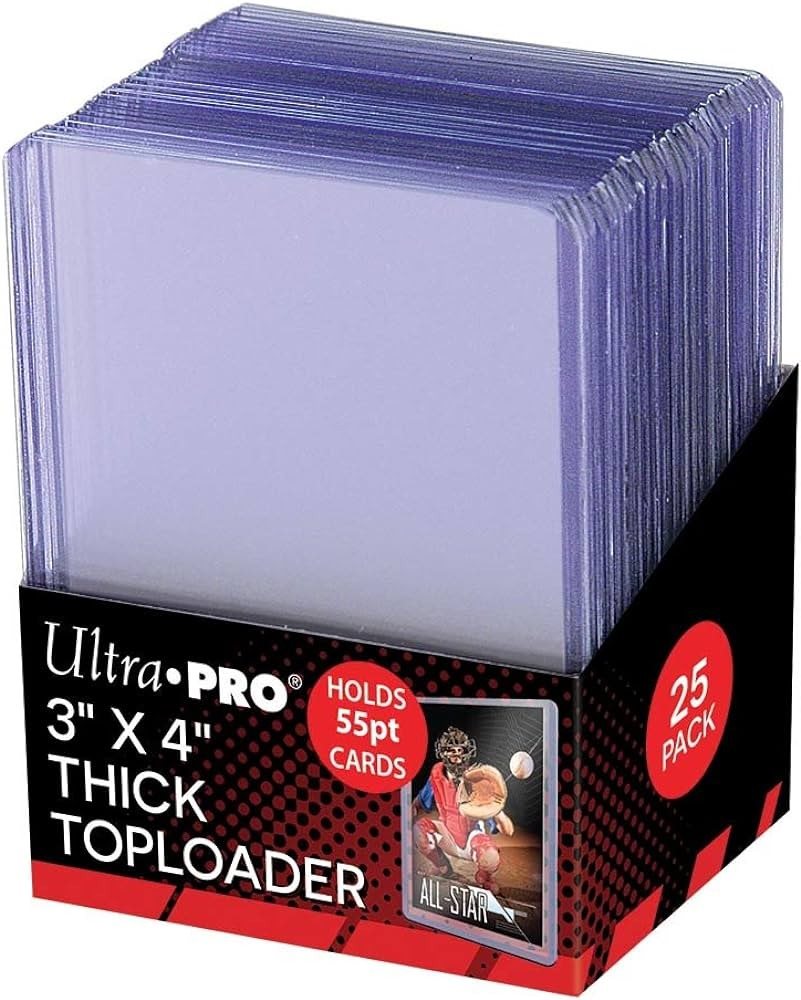 Ultrapro Toploader kártyatartó, 25 db Kártyatartó