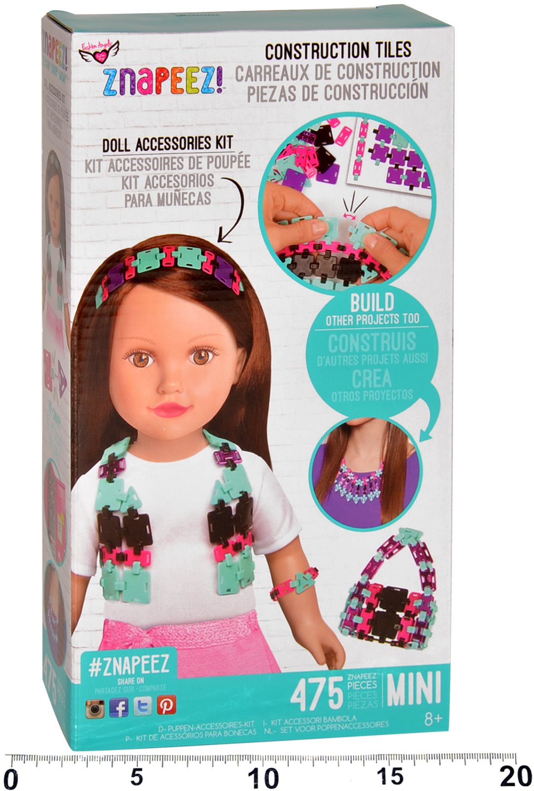 Fashion Angels Set na tvorbu dekorácií Znapeez 475 dielikov...