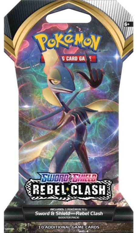 Pokémon TCG: SWSH02 Rebel Clash Booster Pokémon kártya