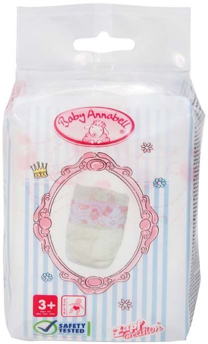 Baby Annabell Windeln, 5 Stk Puppenzubehör