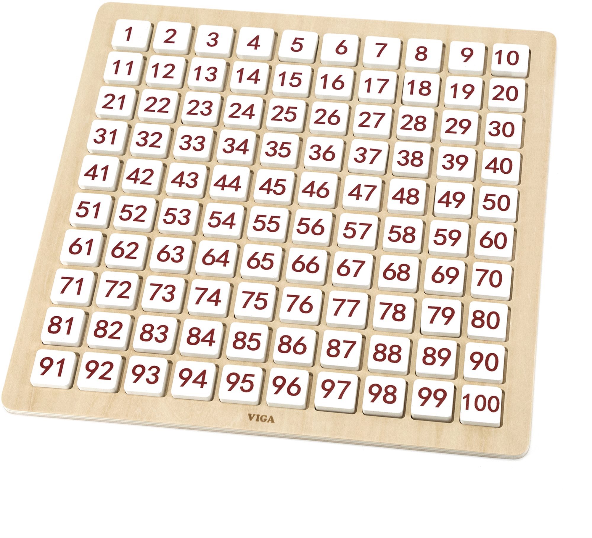 Wooden alphabet and counting Wooden Toy