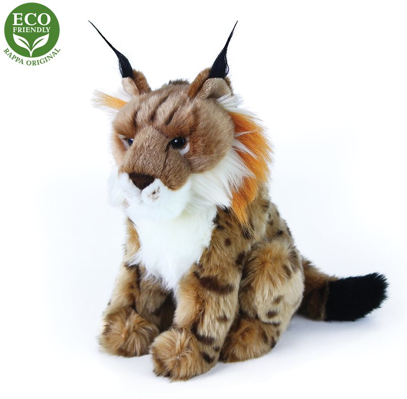 Rappa Eco-friendly Lynx, 23cm Soft Toy