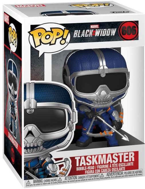 Funko POP! Marvel – Taskmaster with Bow (Bobble-head) Figure