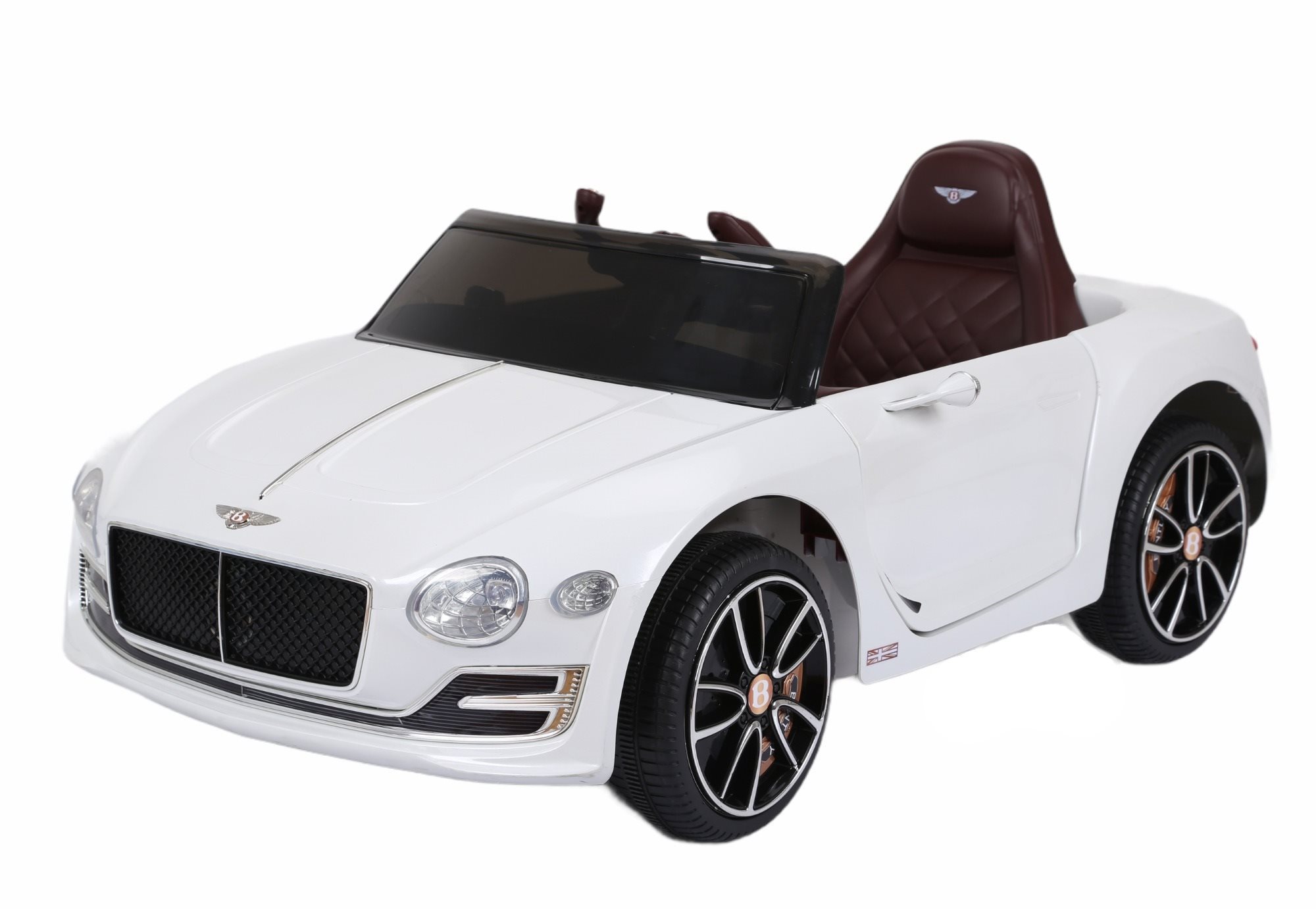 Detské elektrické auto Bentley EXP 12 biele Elektrické auto pre deti
