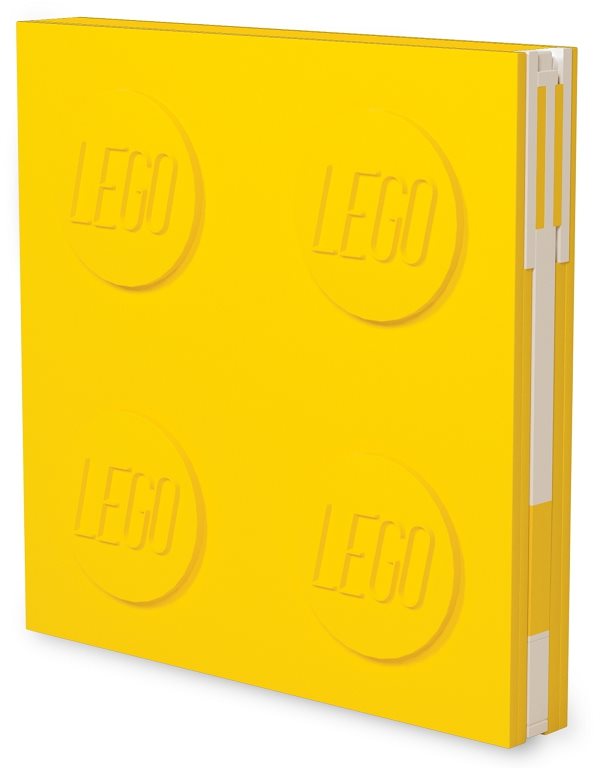 LEGO Zápisník – žltý Zápisník