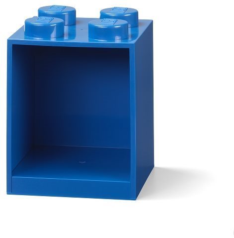 LEGO Brick 4 závesná polica - modrá Polica
