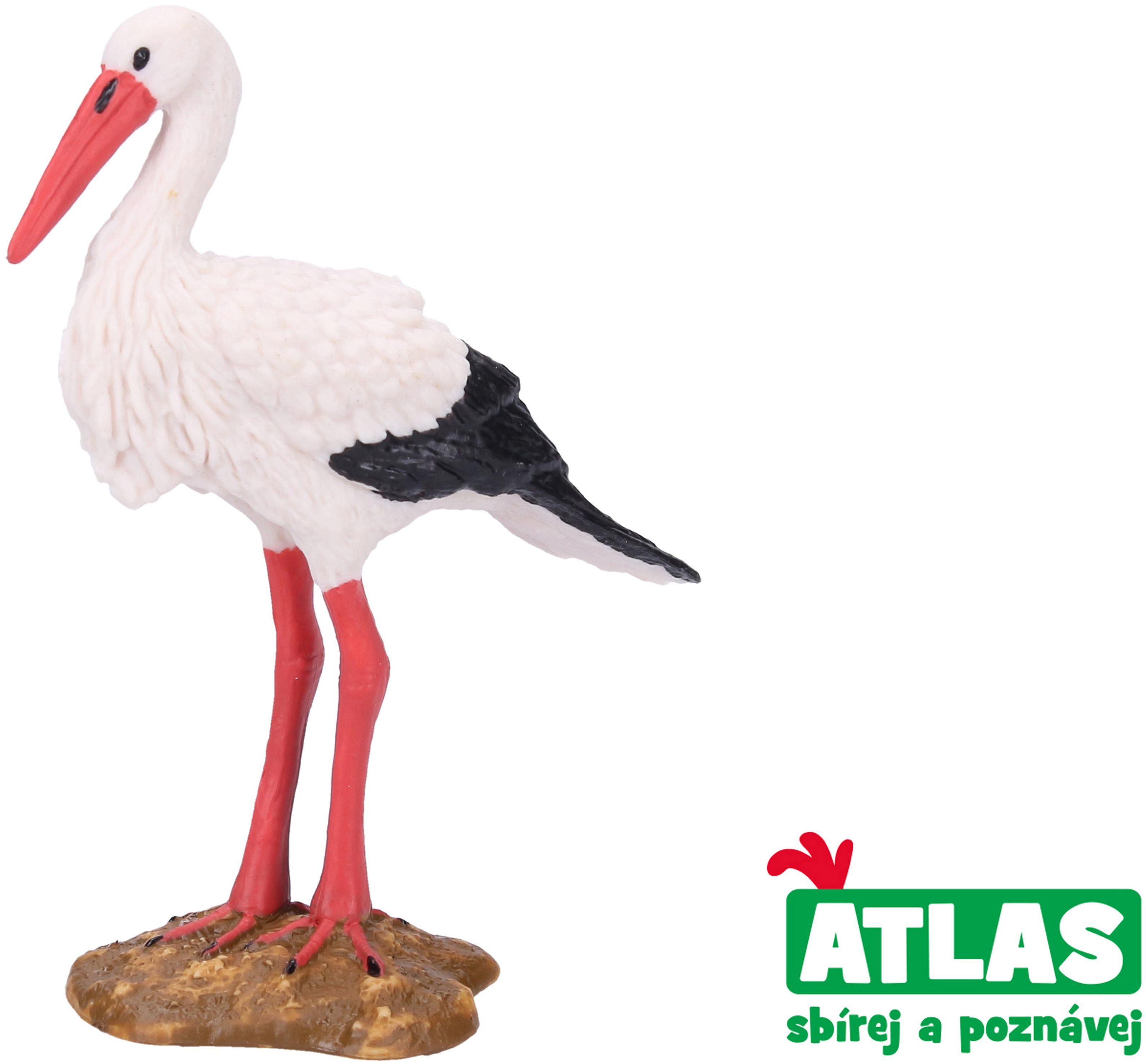 Atlas Stork Figure