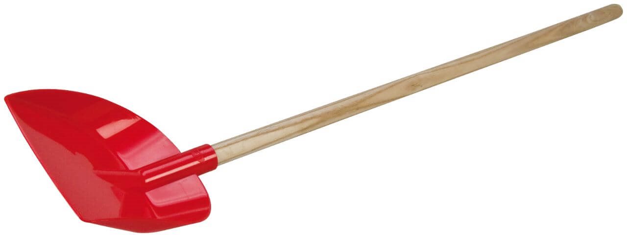 Lopata 60 cm s drevenou rukoväťou, sieťka Detské náradie