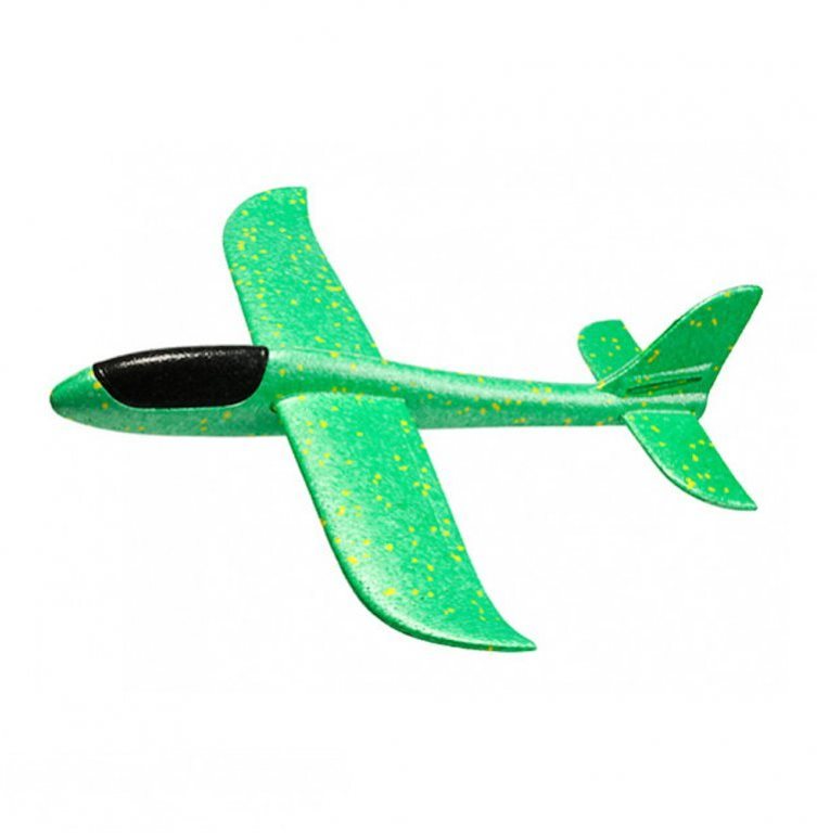 FOXGLIDER children' s throwing plane - glider green 48cm Glider