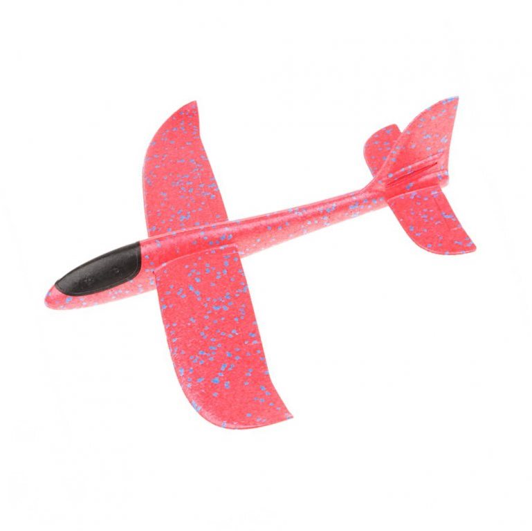 FOXGLIDER children' s throwing plane - red throw 48cm Glider