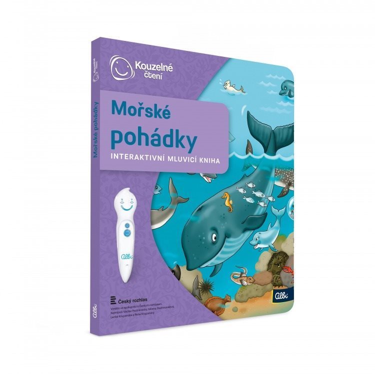 Kúzelné čítanie – Kniha Mořské pohádky Kúzelné čítanie