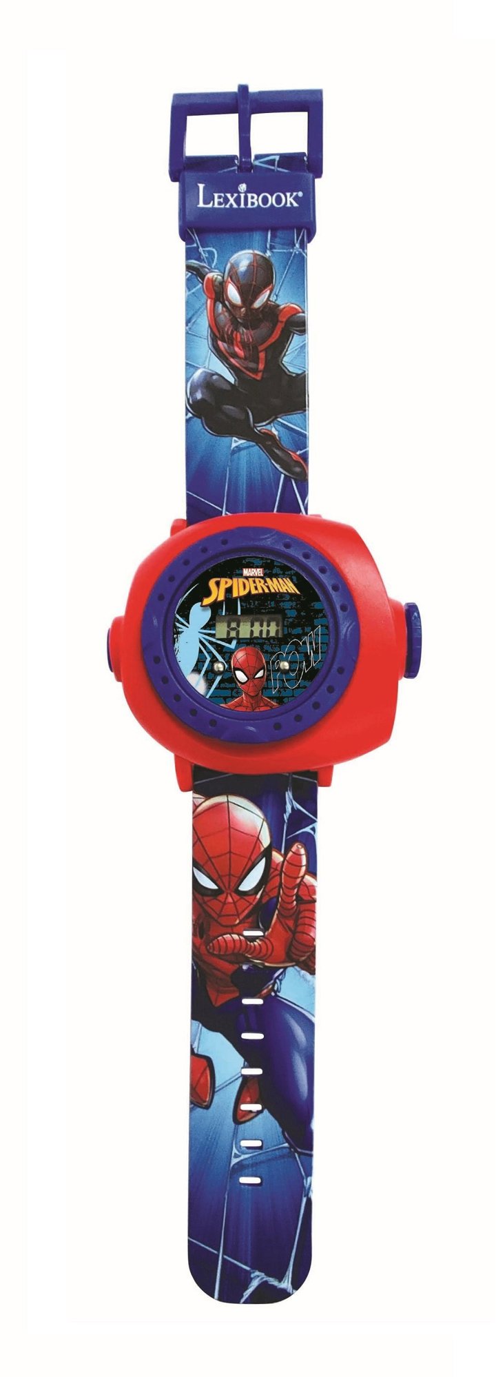 Lexibook Spider-Man Digitaluhr mit Projektor Kinderuhren