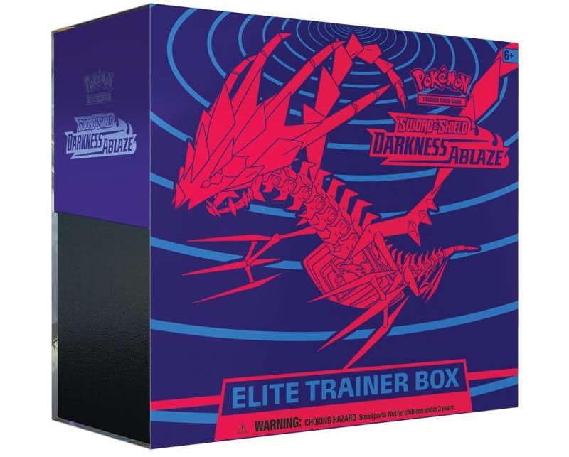 Pokémon TCG: SWSH03 Darkness Ablaze - Elite Trainer Box Pokémon...