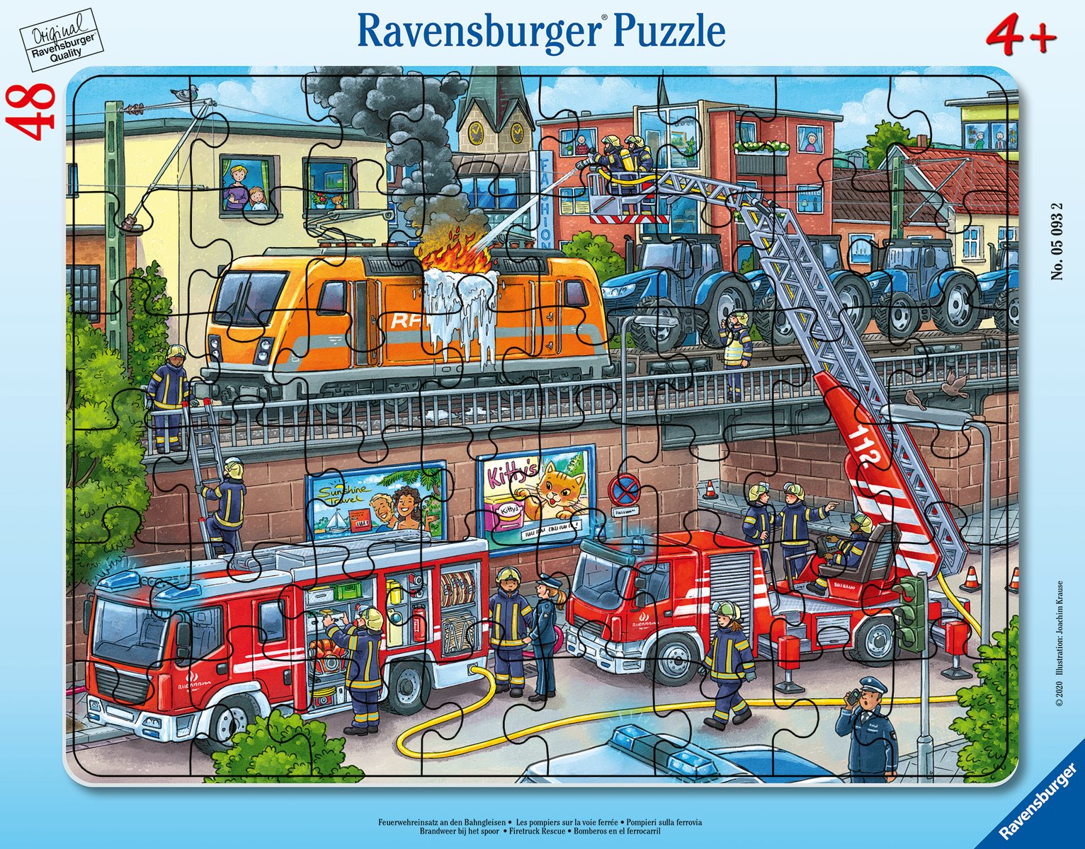 Ravensburger 050932 Call the Fire Brigade 48 Pieces Jigsaw