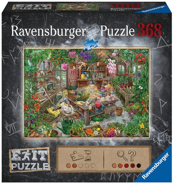 Ravensburger 164837 Exit Puzzle: Greenhouse 368 Pieces Jigsaw