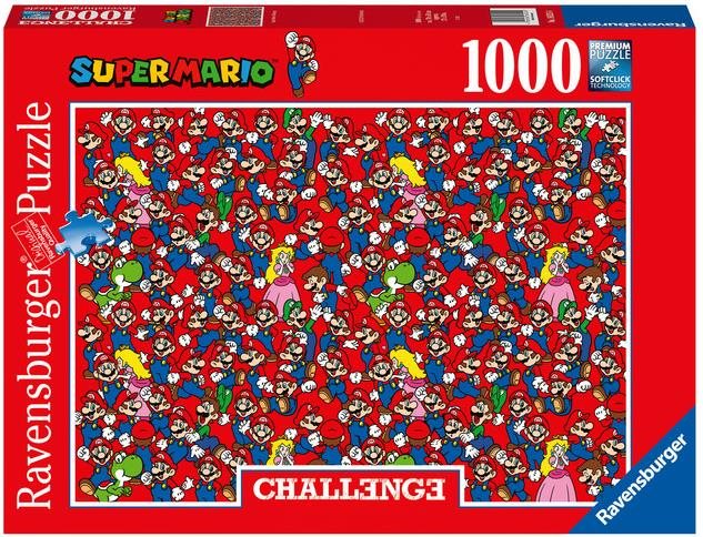 Ravensburger 165254 Super Mario Challenge 1000 Pieces Jigsaw