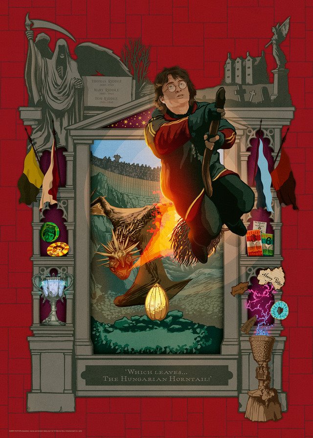 Ravensburger 165186 Harry Potter 1000 pieces Jigsaw