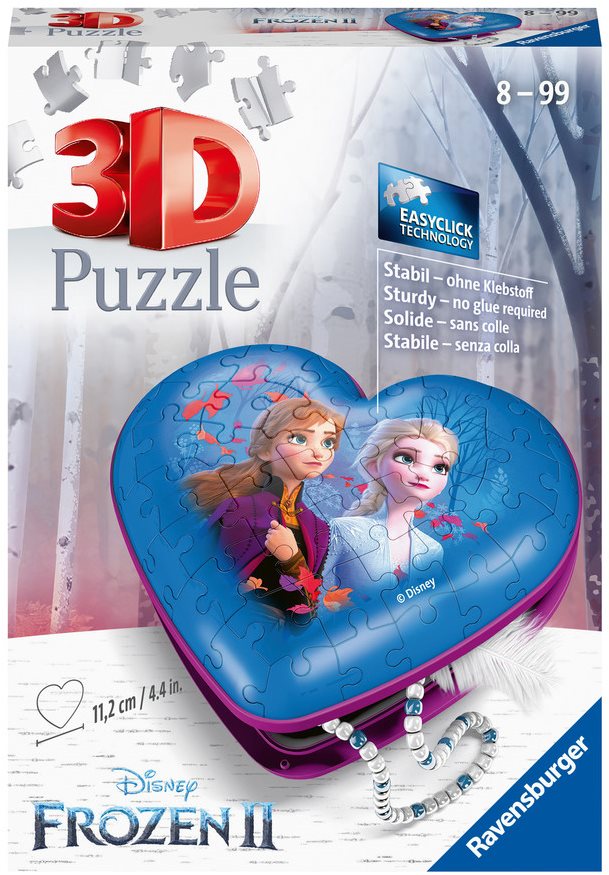 Ravensburger 3D 112364 Coeur Disney Royaume de glace 2 54 pieces...