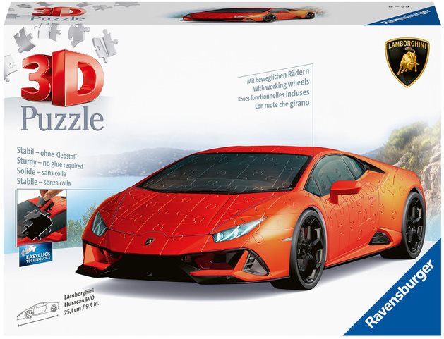 Ravensburger 112388 Lamborghini Huracan Evo 108 Pieces Jigsaw