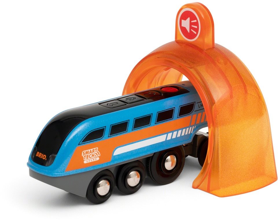Brio World 33971 SMART TECH SOUND Nahrávacia lokomotíva Vláčiková...