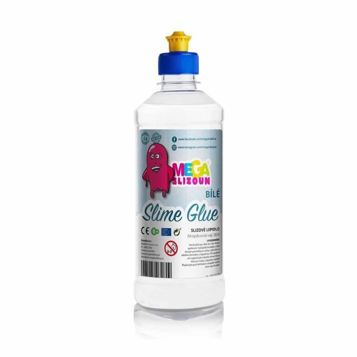 Megaslizúň – PVA slizové lepidlo biele 500 ml Výroba slizu