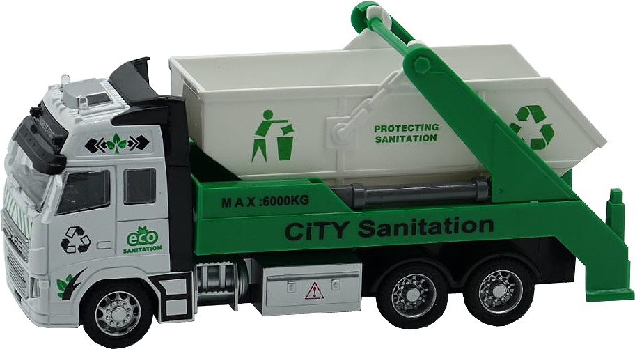 Battery Trash Cans Toy Car