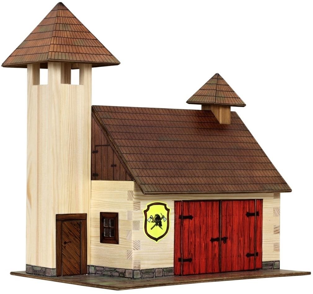 Walachia Fire Department Wooden Building Kit