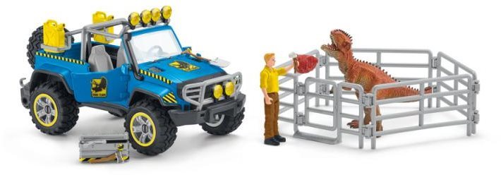 Schleich 41464 Terénne vozidlo s vonkajším výbehom pre dinosaura...