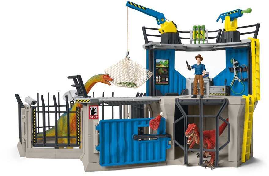Schleich 41462 Large Dino Research Station Figure