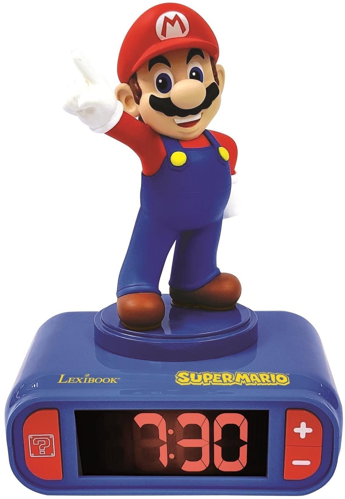 Lexibook Super Mario Wecker mit Soundeffekten Wecker
