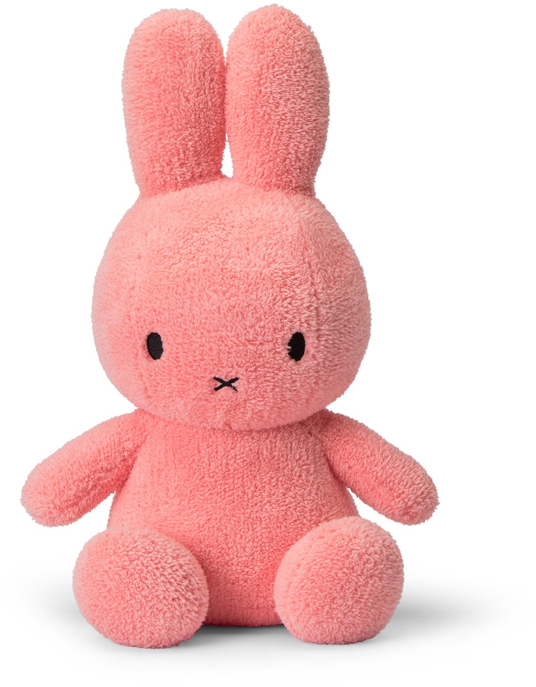 Miffy Sitting Terry Pink 33cm Soft Toy