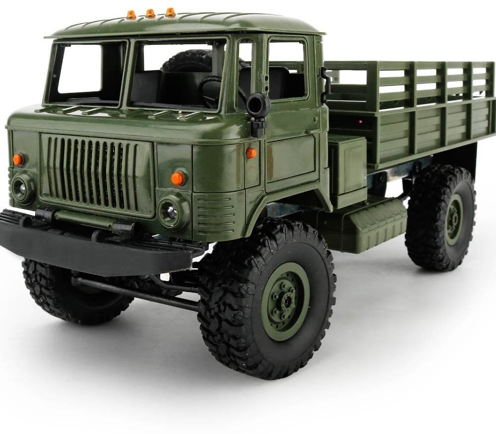 Vojenský truck 1:16 zelený RC truck