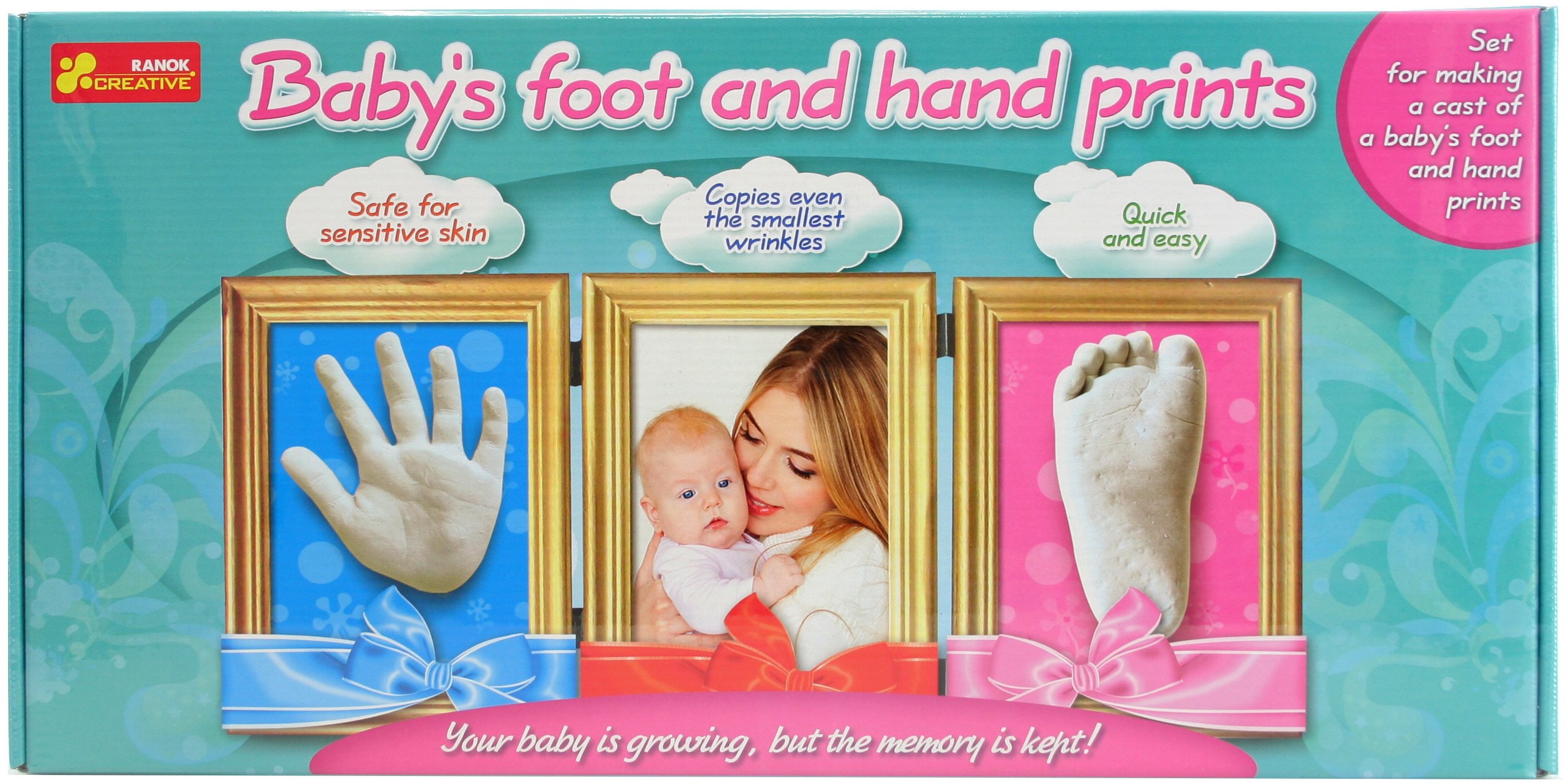 Baby Hand- und Fußabduck-Set Abdruck-Set